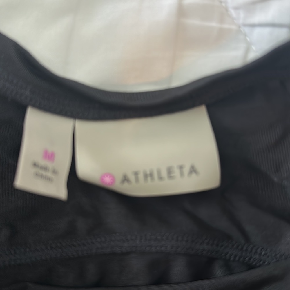 Athleta black top,  sun tank - Picture 2 of 7